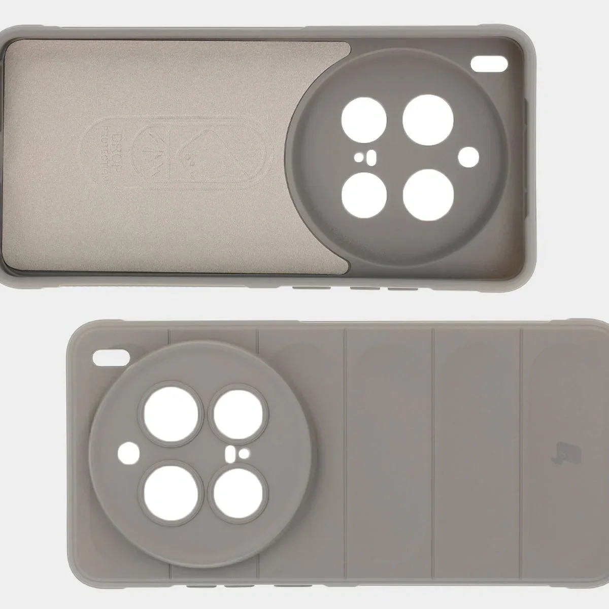 Robuste Handyhülle für Vivo X200 Pro, Bizon Case Tur, Hellgrau - Image 6