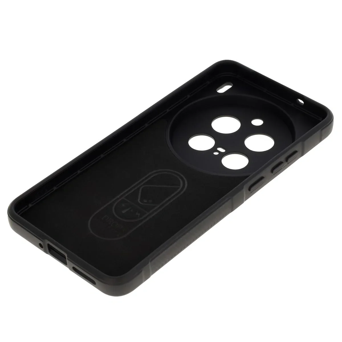 Robuste Handyhülle für Vivo X200 Pro, Bizon Case Tur, Schwarz - Image 4