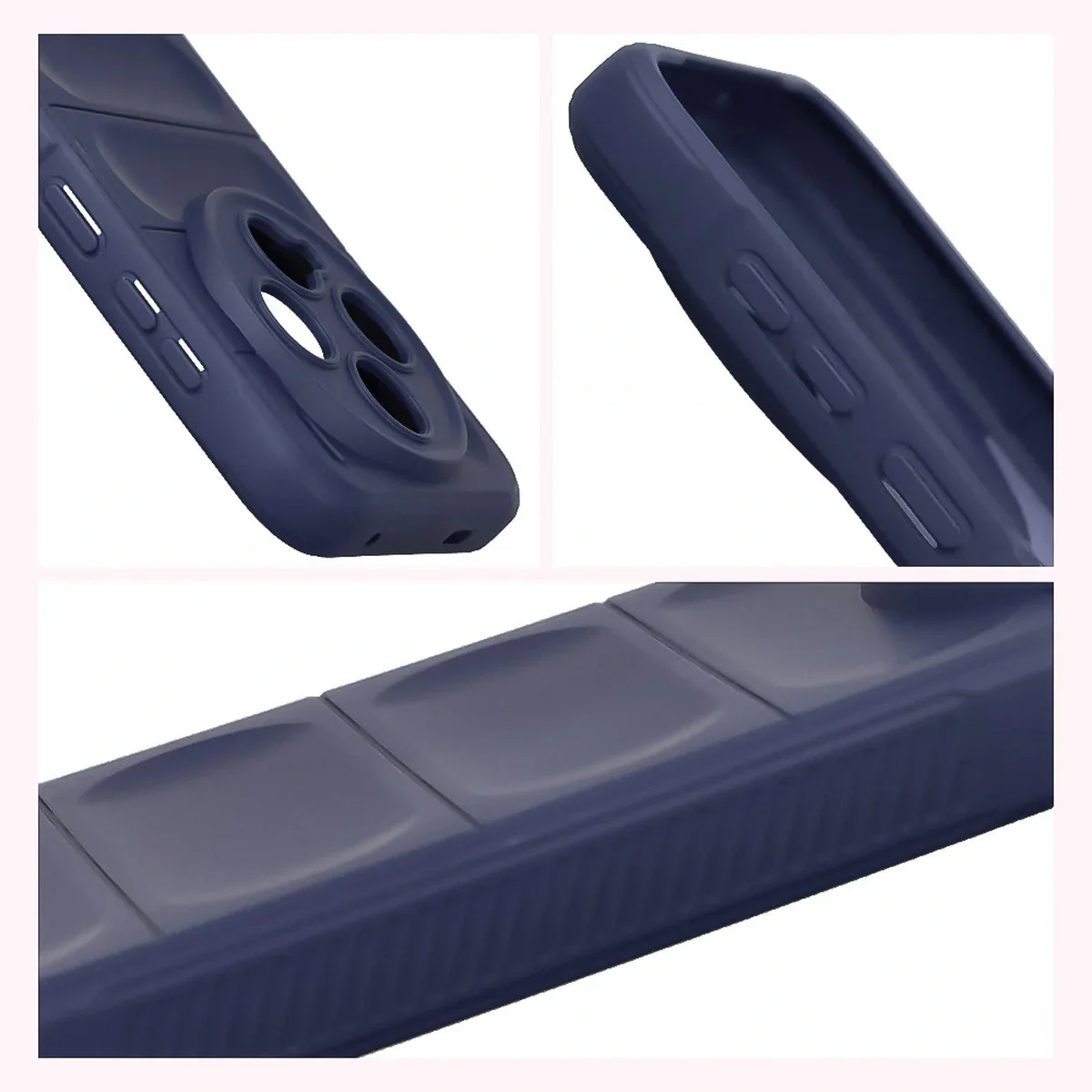 Robuste Handyhülle für Vivo X300, Bizon Case Tur, Dunkelblau - Image 7