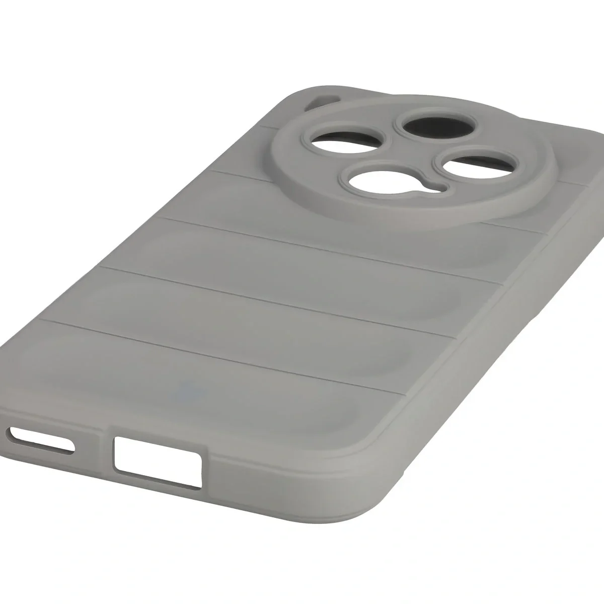 Robuste Handyhülle für Vivo X300, Bizon Case Tur, Hellgrau - Image 3