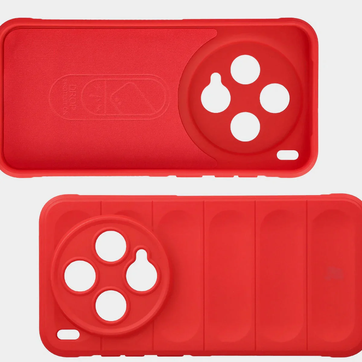 Robuste Handyhülle für Vivo X300, Bizon Case Tur, Rot - Image 6