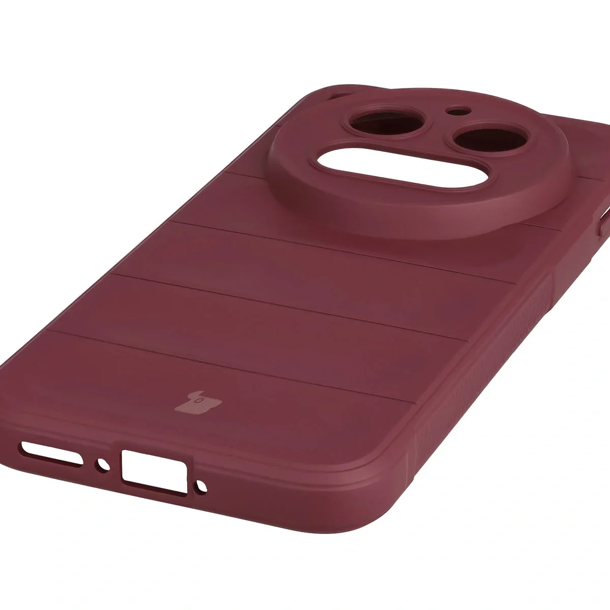 Robuste Handyhülle für Vivo X300 Pro, Bizon Case Tur, Burgunderrot - Image 3