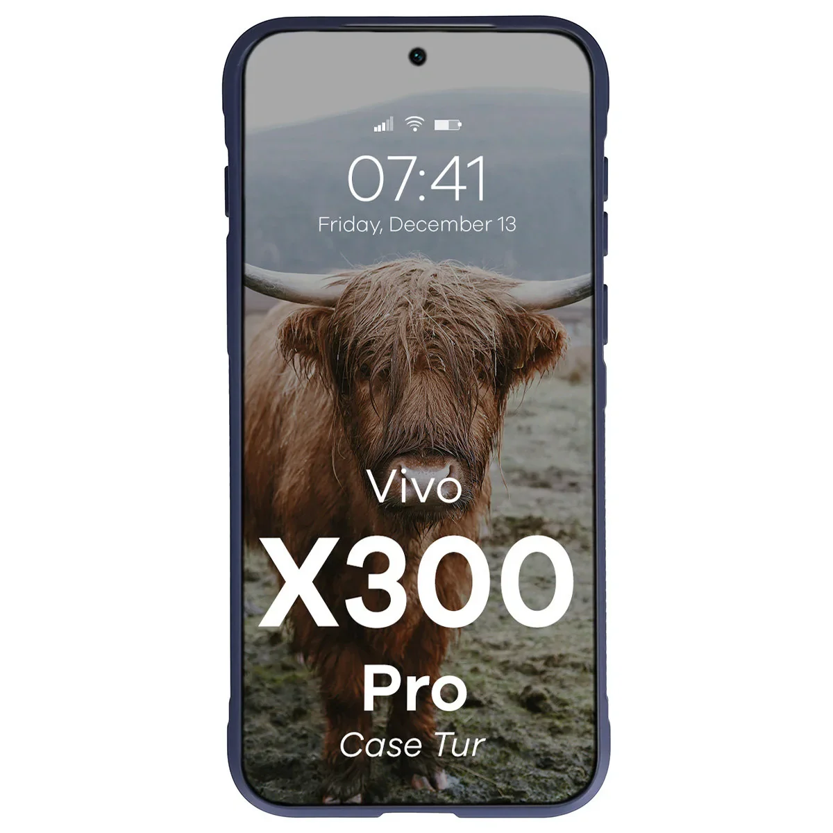 Robuste Handyhülle für Vivo X300 Pro, Bizon Case Tur, Dunkelblau - Image 5