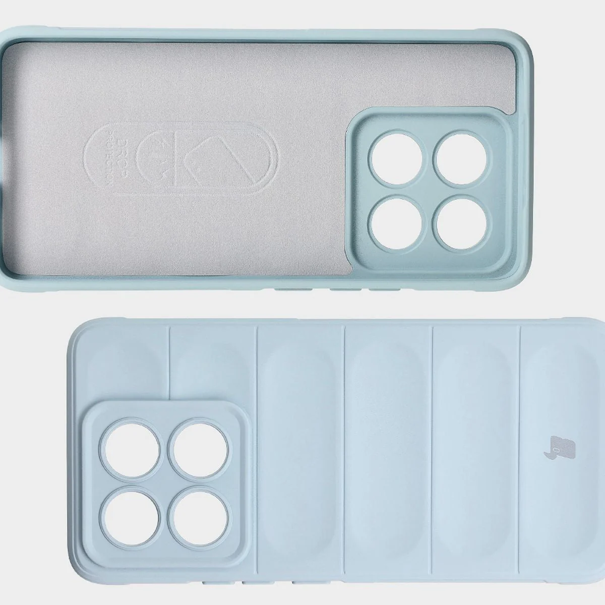 Robuste Handyhülle für Xiaomi 14T, Bizon Case Tur, Hellblau - Image 6