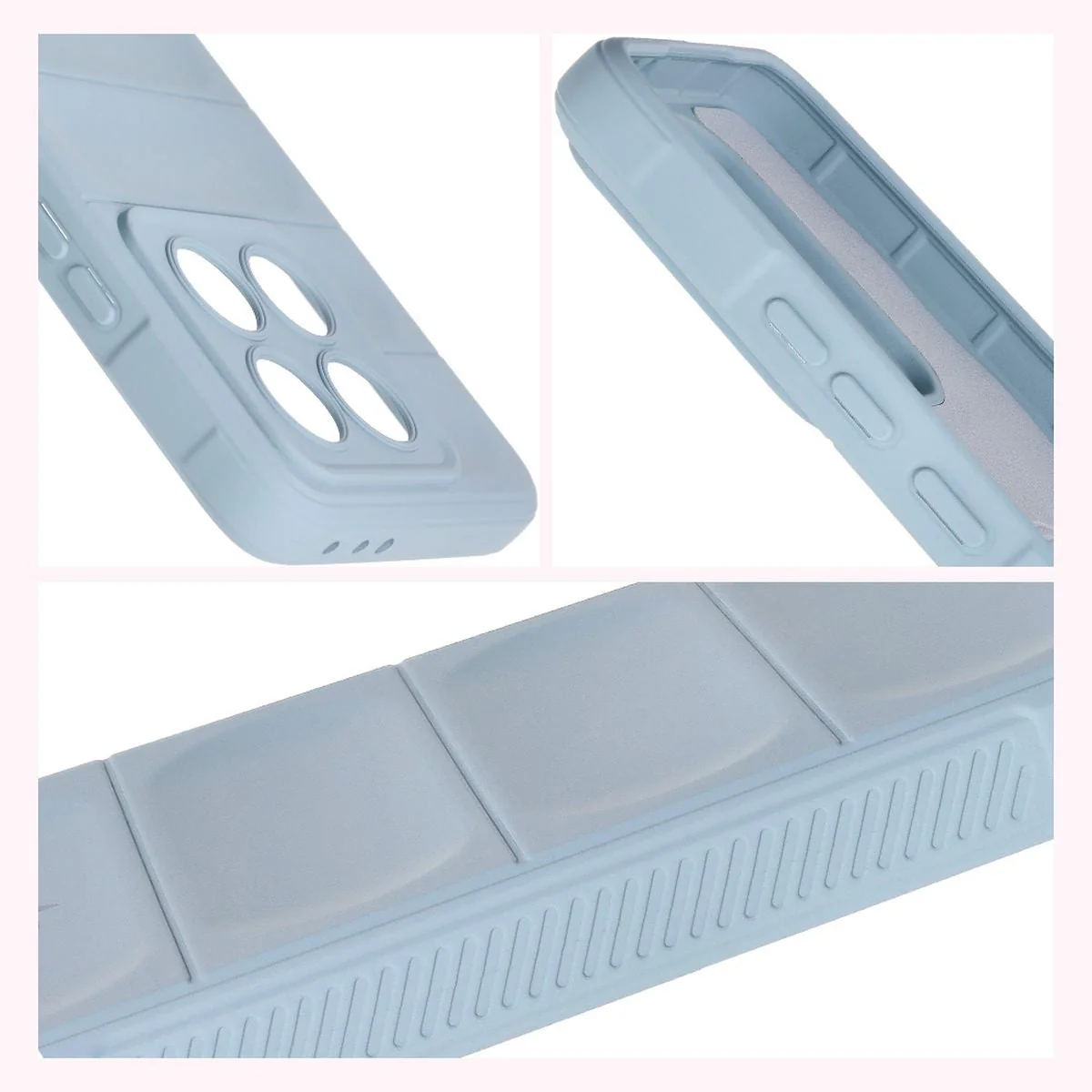 Robuste Handyhülle für Xiaomi 14T, Bizon Case Tur, Hellblau - Image 7