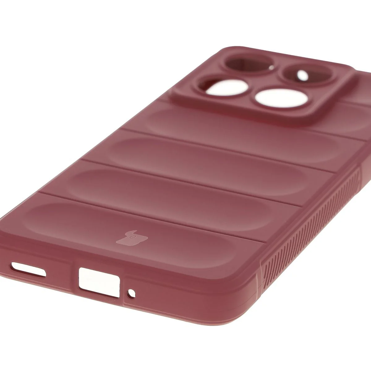 Robuste Handyhülle für Xiaomi 14T Pro, Bizon Case Tur, Burgunderrot - Image 3