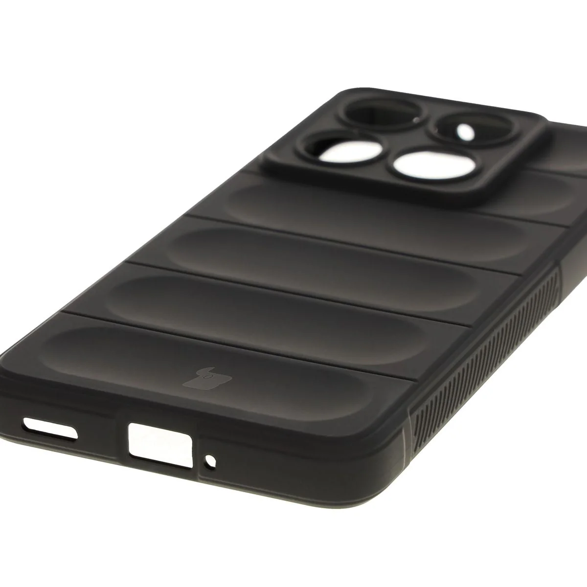 Robuste Handyhülle für Xiaomi 14T Pro, Bizon Case Tur, Schwarz - Image 3