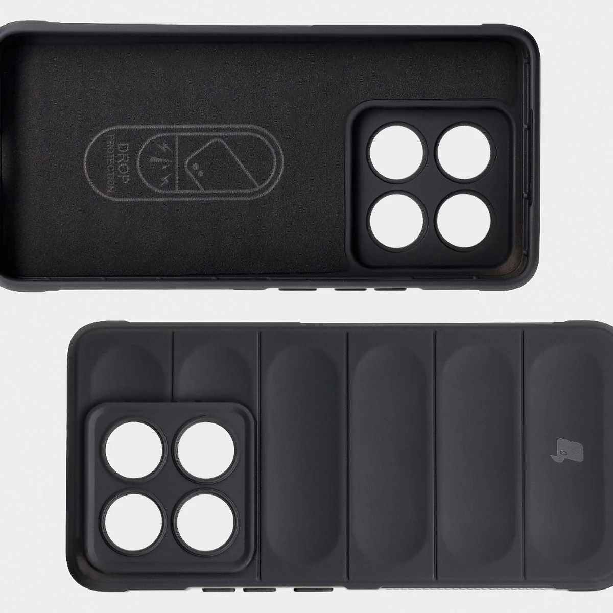 Robuste Handyhülle für Xiaomi 14T Pro, Bizon Case Tur, Schwarz - Image 6