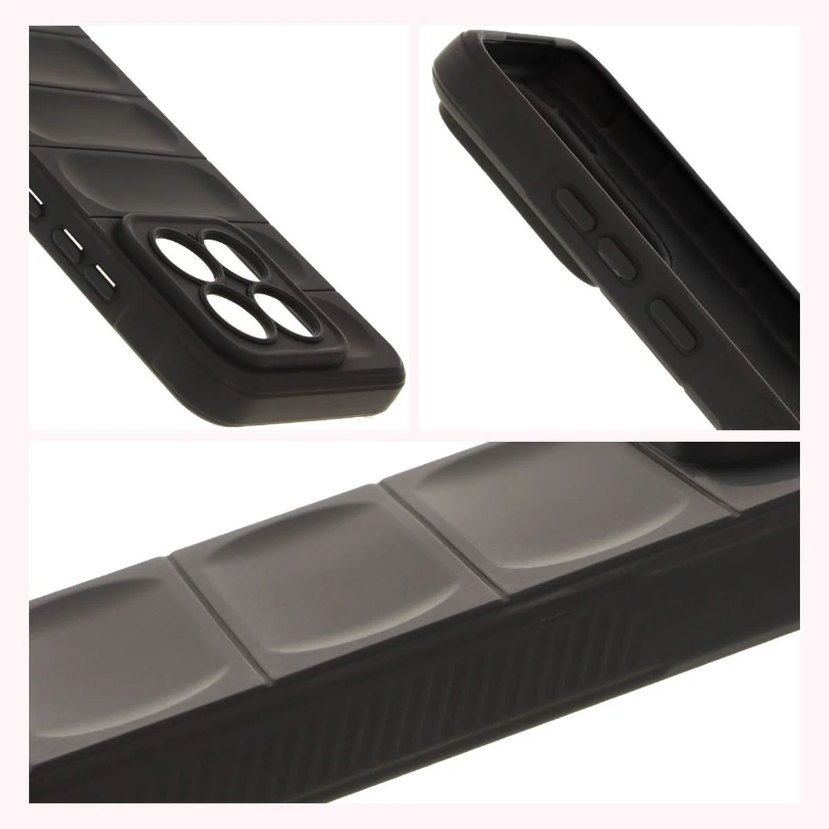 Robuste Handyhülle für Xiaomi 15, Bizon Case Tur, Schwarz - Image 7