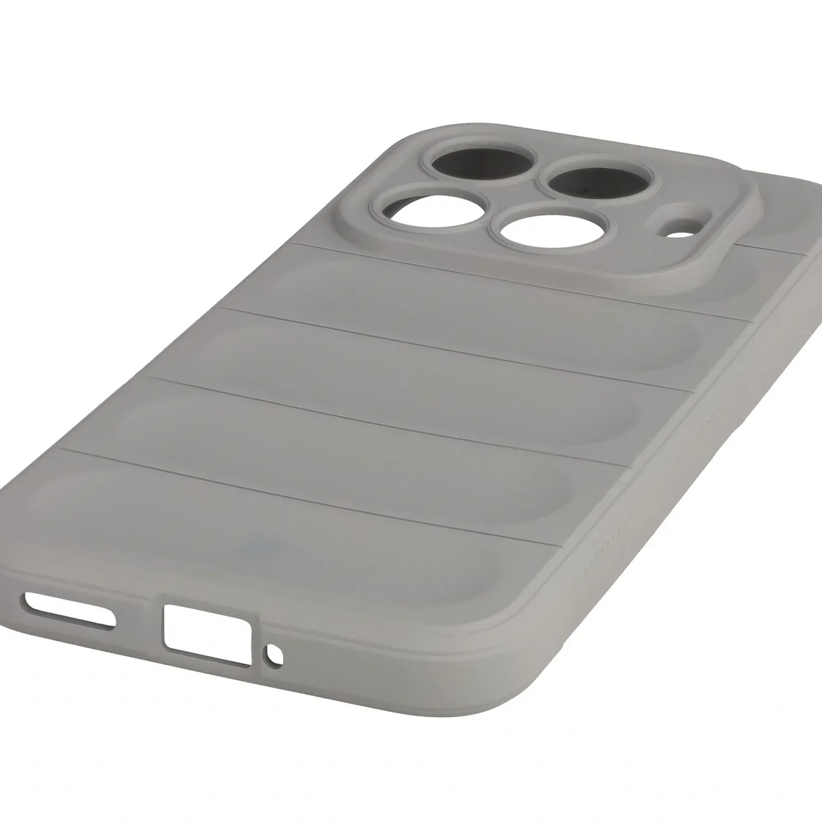 Robuste Handyhülle für Xiaomi 15T Pro, Bizon Case Tur, Hellgrau - Image 3