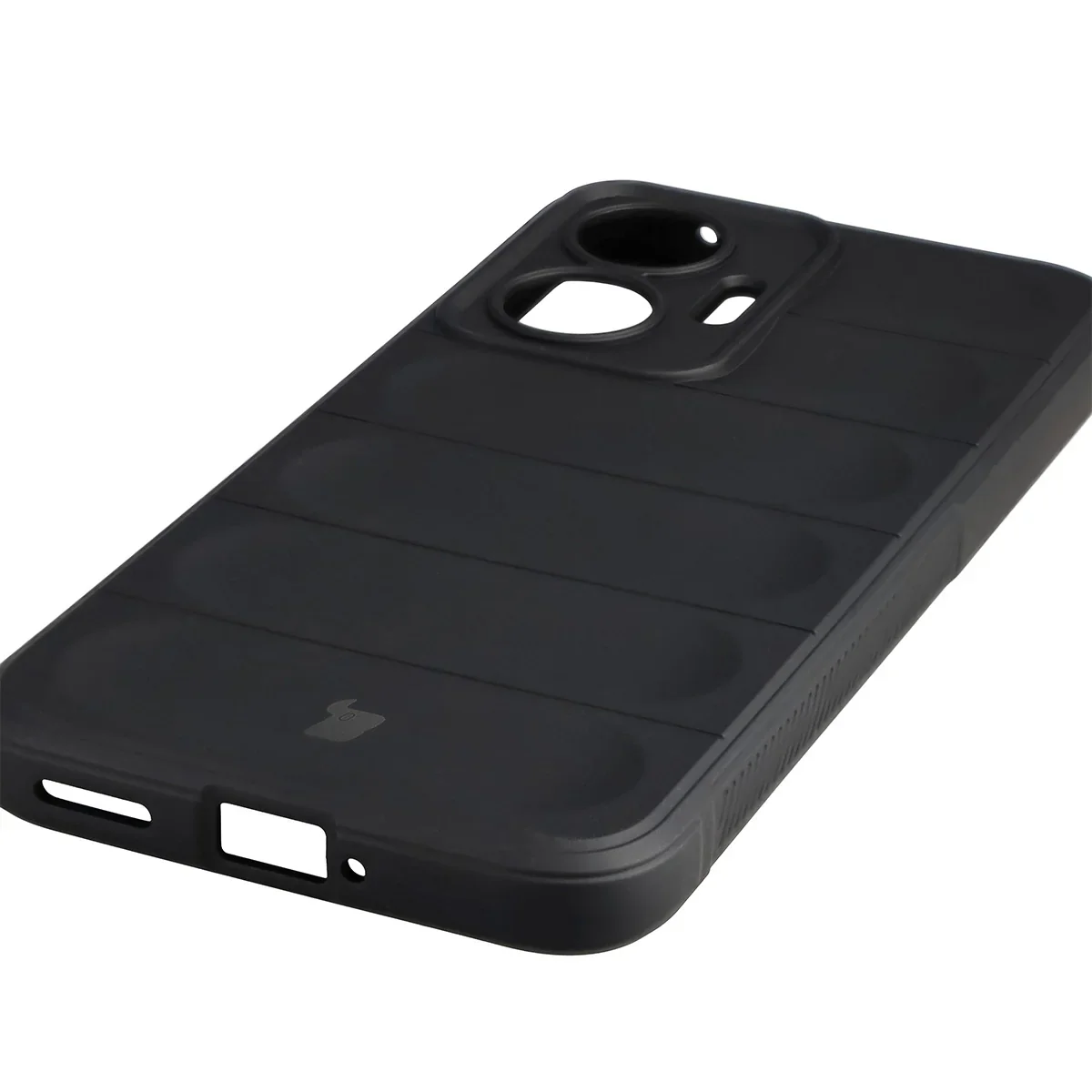 Robuste Handyhülle für Xiaomi POCO F7, Bizon Case Tur, Schwarz - Image 3