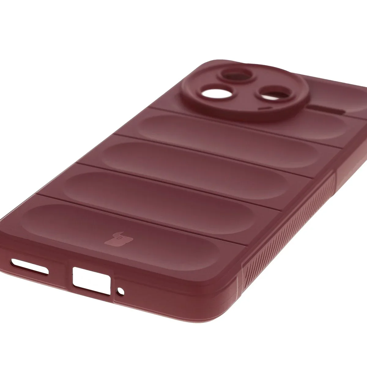Robuste Handyhülle für Xiaomi Poco F7 Pro, Bizon Case Tur, Burgunderrot - Image 3