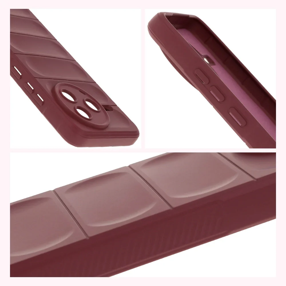 Robuste Handyhülle für Xiaomi Poco F7 Pro, Bizon Case Tur, Burgunderrot - Image 7