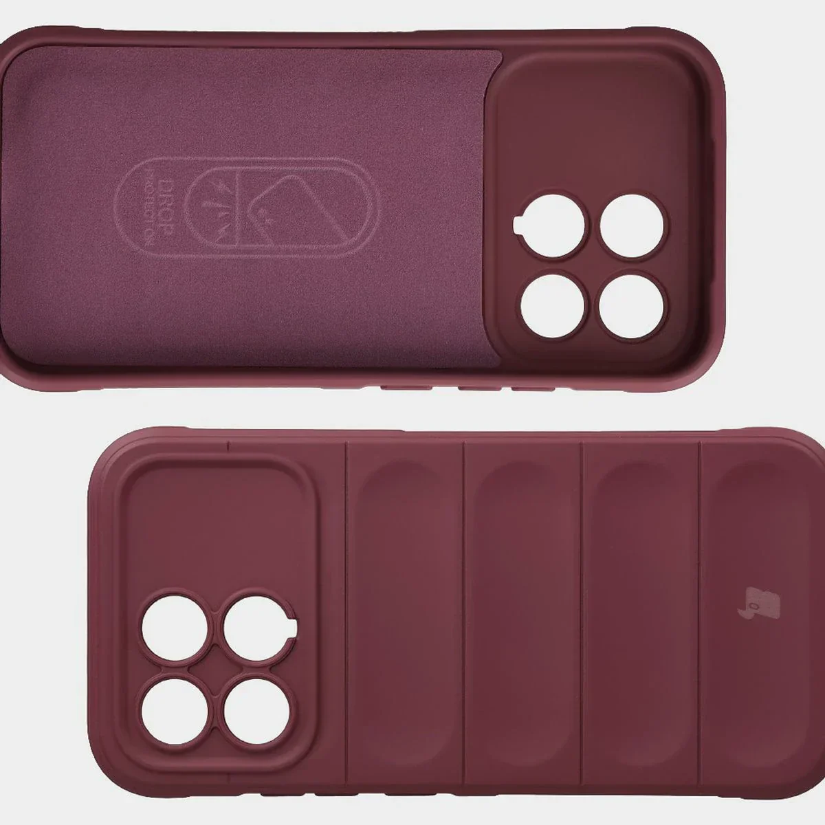 Robuste Handyhülle für Xiaomi POCO F8 Pro, Bizon Case Tur, Burgunderrot - Image 6