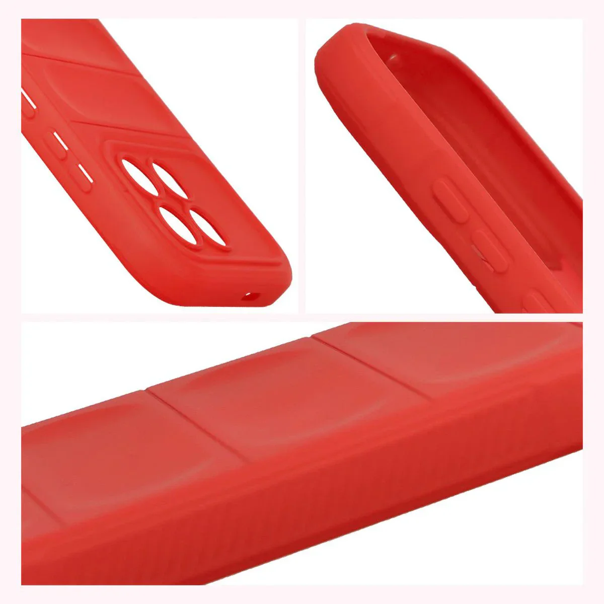 Robuste Handyhülle für Xiaomi POCO F8 Pro, Bizon Case Tur, Rot - Image 7