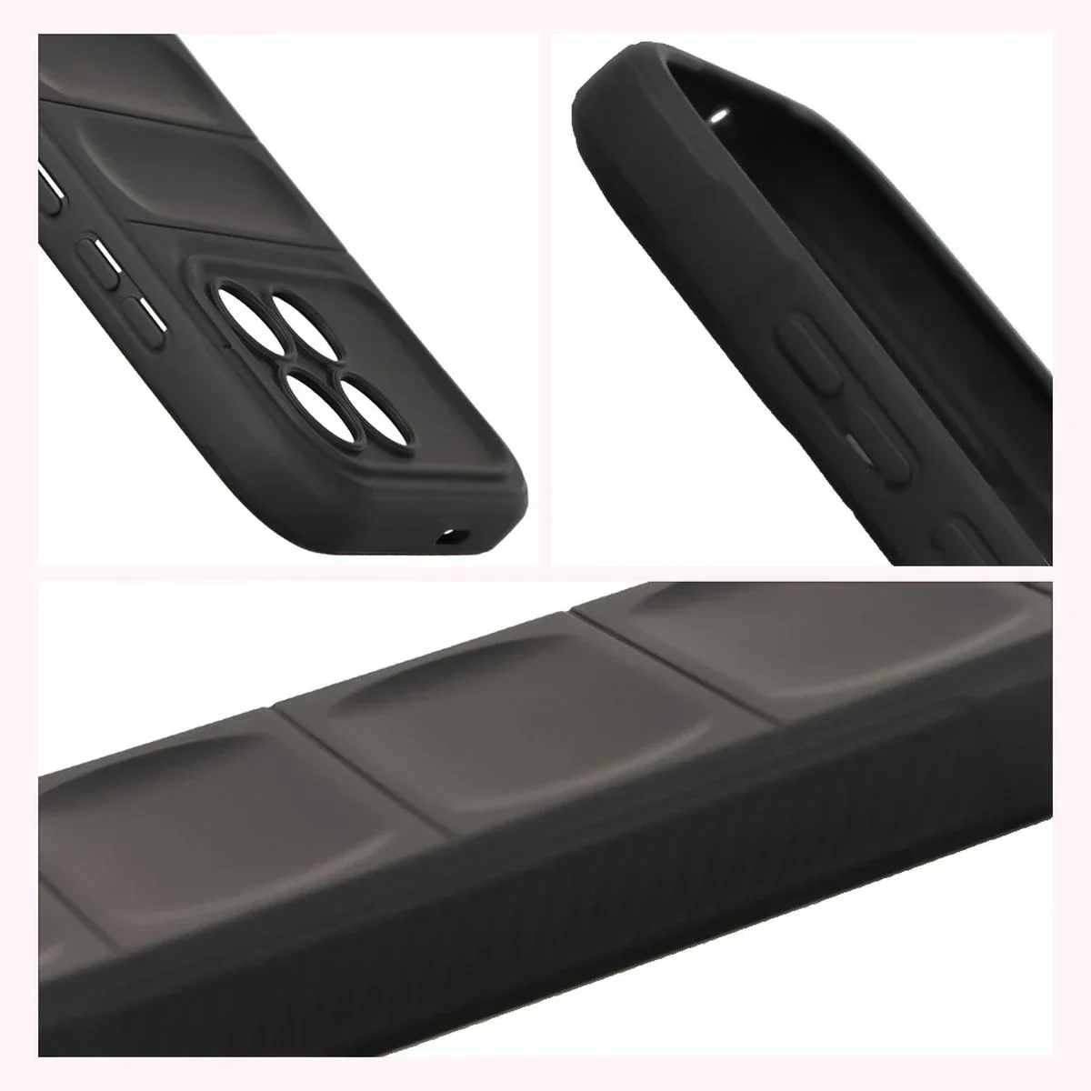 Robuste Handyhülle für Xiaomi POCO F8 Pro, Bizon Case Tur, Schwarz - Image 7