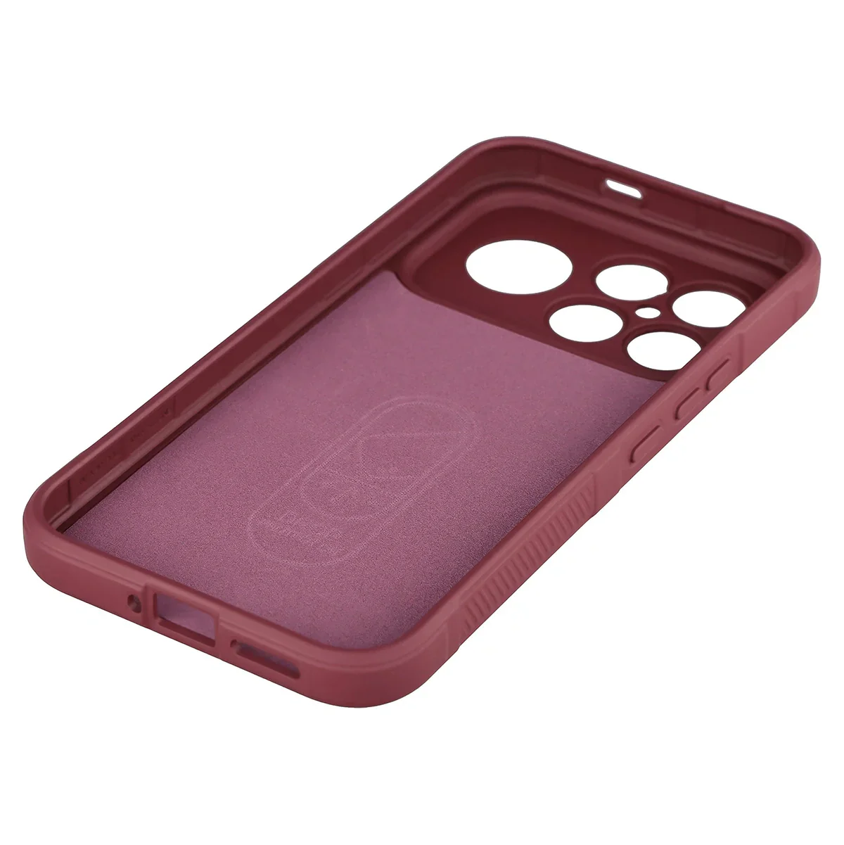Robuste Handyhülle für Xiaomi POCO F8 Ultra, Bizon Case Tur, Burgunderrot - Image 3