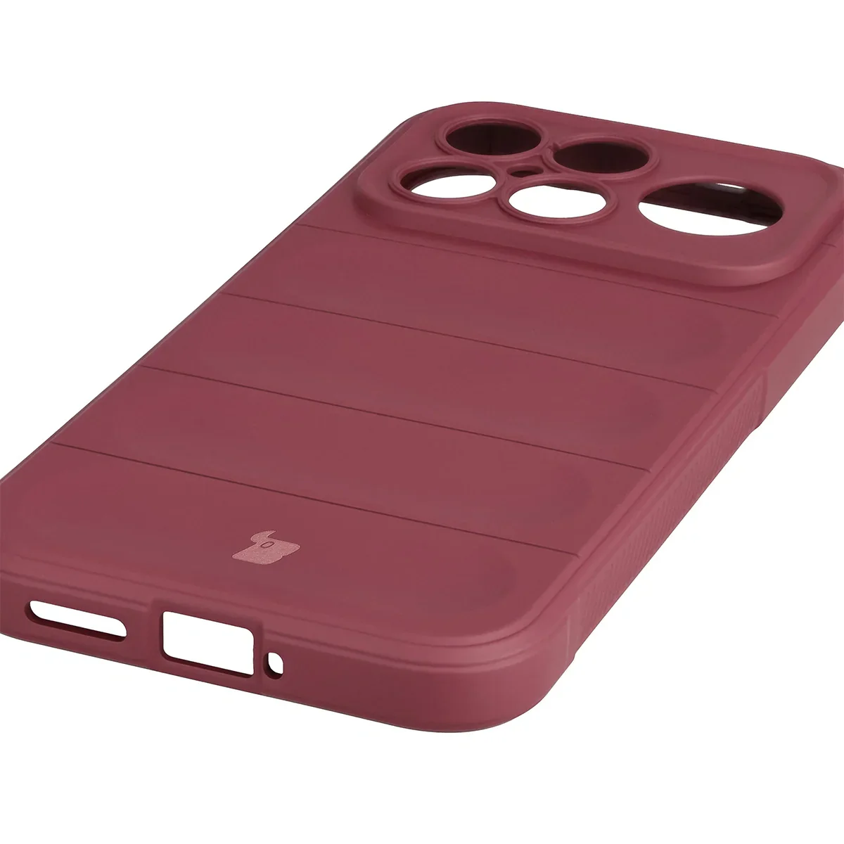 Robuste Handyhülle für Xiaomi POCO F8 Ultra, Bizon Case Tur, Burgunderrot - Image 4