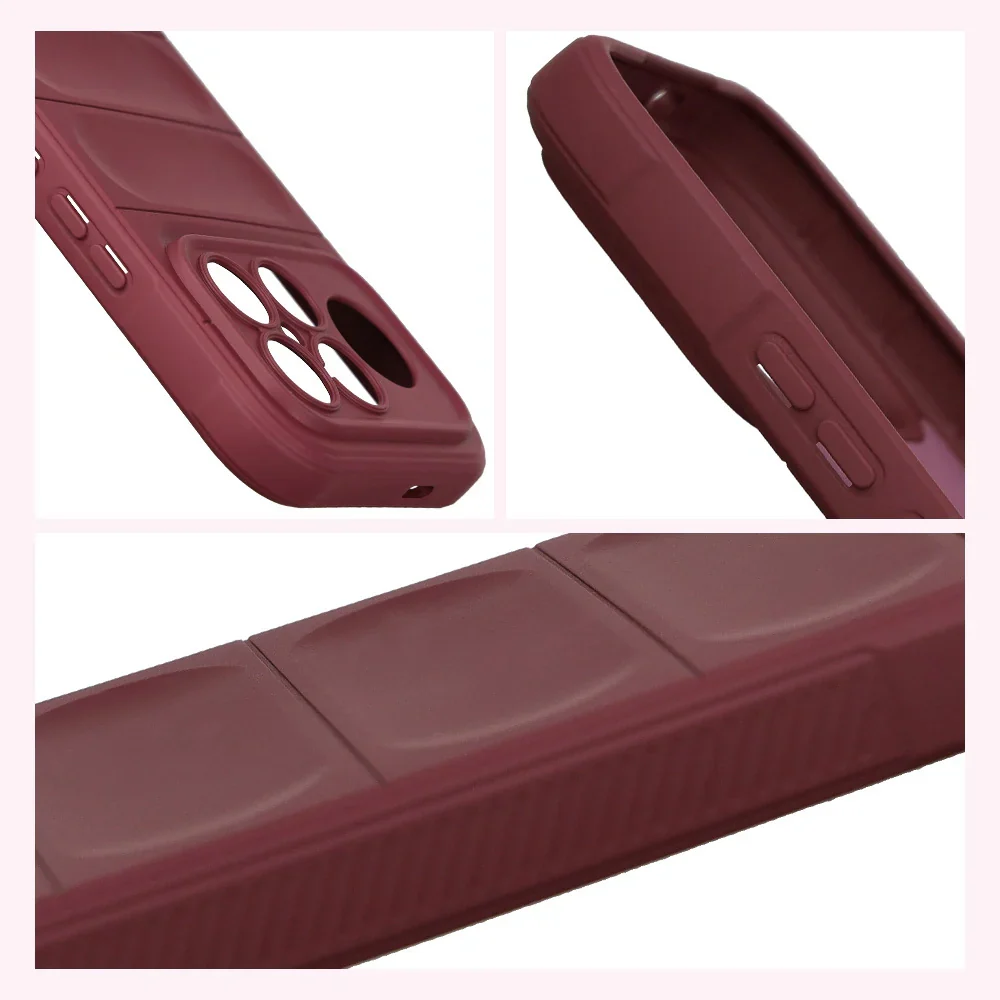 Robuste Handyhülle für Xiaomi POCO F8 Ultra, Bizon Case Tur, Burgunderrot - Image 7