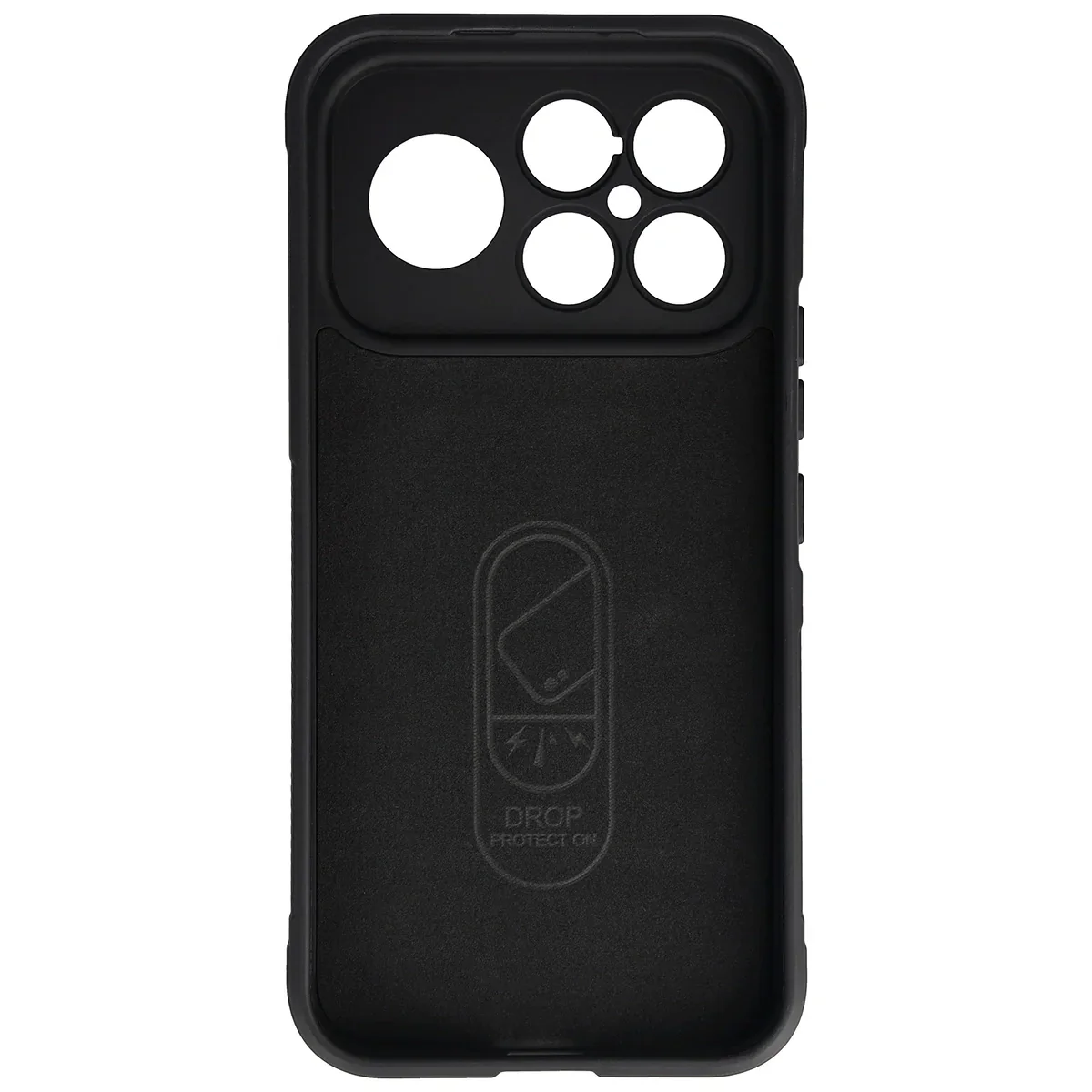Robuste Handyhülle für Xiaomi POCO F8 Ultra, Bizon Case Tur, Schwarz - Image 5