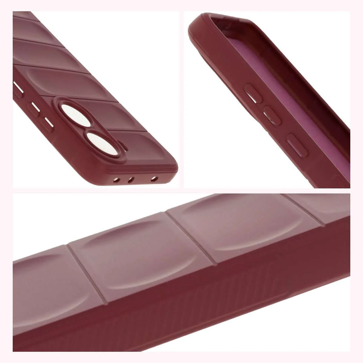 Robuste Handyhülle für Xiaomi Poco X7 Pro, Bizon Case Tur, Burgunderrot - Image 7