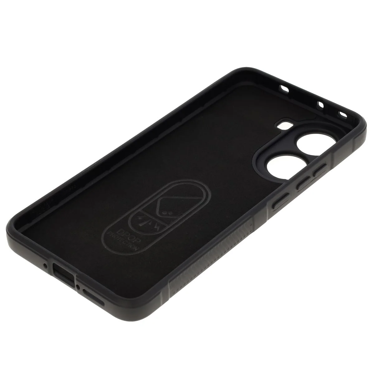Robuste Handyhülle für Xiaomi Poco X7 Pro, Bizon Case Tur, Schwarz - Image 4