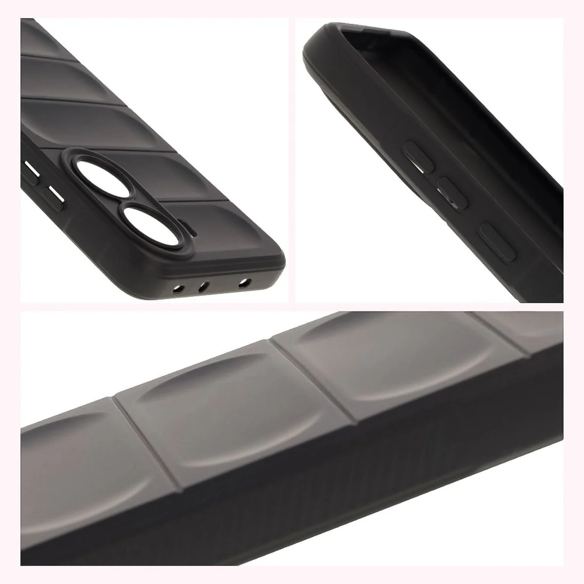 Robuste Handyhülle für Xiaomi Poco X7 Pro, Bizon Case Tur, Schwarz - Image 7