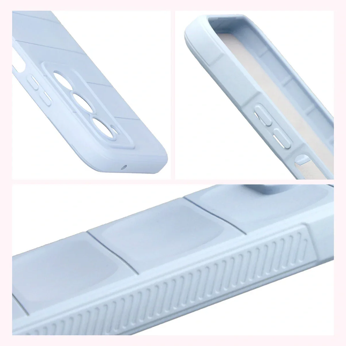 Robuste Handyhülle für Xiaomi Redmi 15 4G / 5G, Bizon Case Tur, Hellblau - Image 7