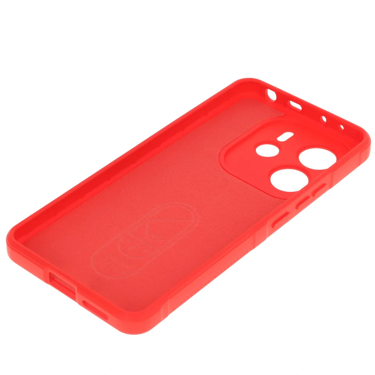 Robuste Handyhülle für Xiaomi Redmi Note 14 4G, Bizon Case Tur, Rot - Image 4