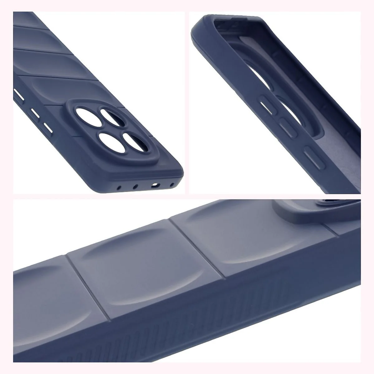 Robuste Handyhülle für Xiaomi Redmi Note 14 Pro 5G / Poco X7, Bizon Case Tur, Dunkelblau - Image 7