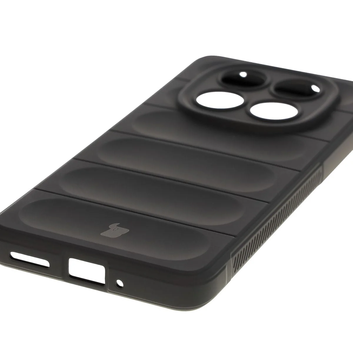 Robuste Handyhülle für Xiaomi Redmi Note 14 Pro 5G / Poco X7, Bizon Case Tur, Schwarz - Image 3