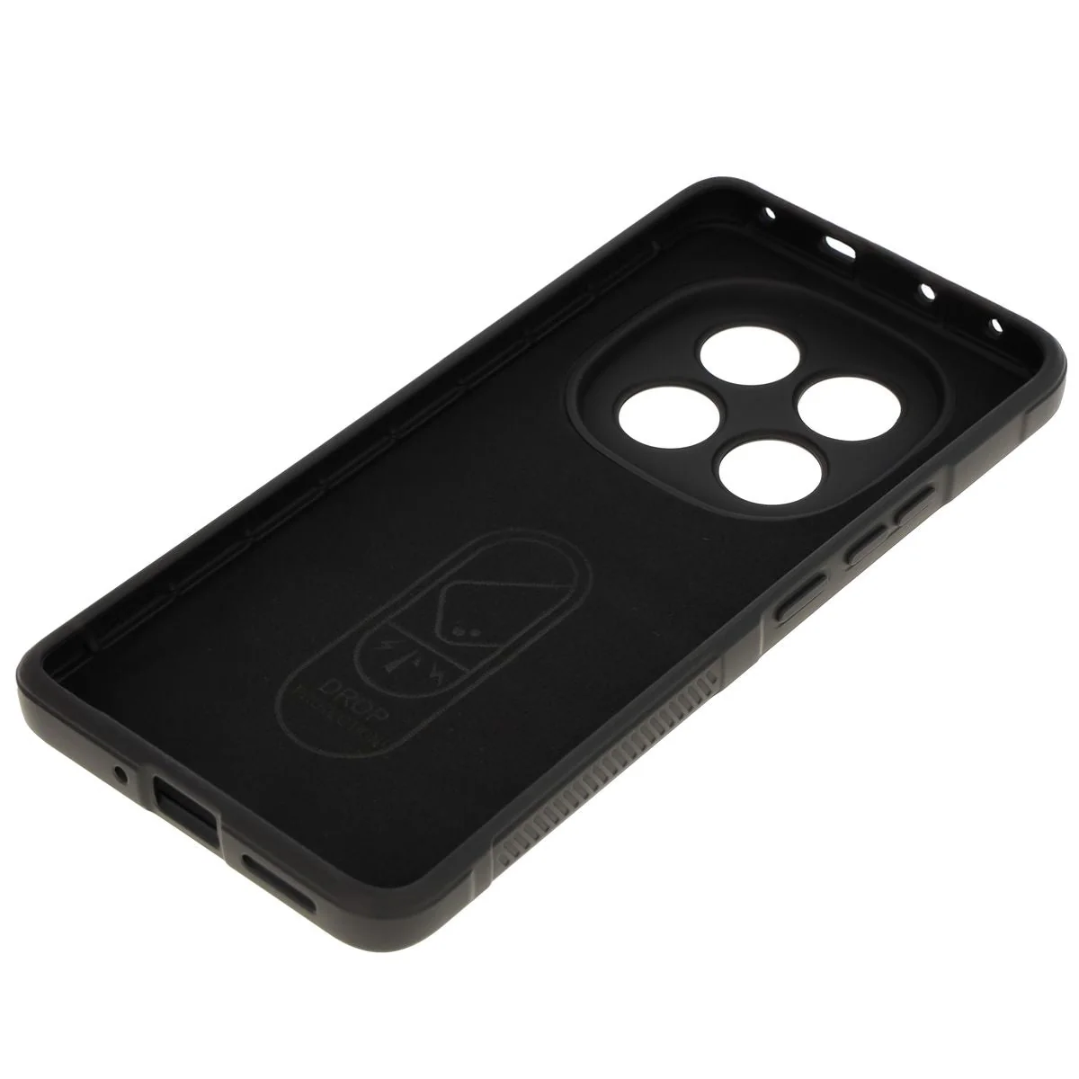 Robuste Handyhülle für Xiaomi Redmi Note 14 Pro 5G / Poco X7, Bizon Case Tur, Schwarz - Image 4