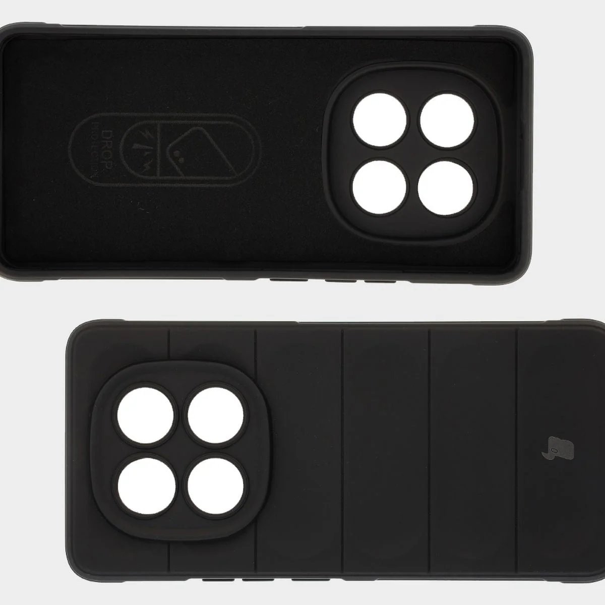 Robuste Handyhülle für Xiaomi Redmi Note 14 Pro 5G / Poco X7, Bizon Case Tur, Schwarz - Image 6