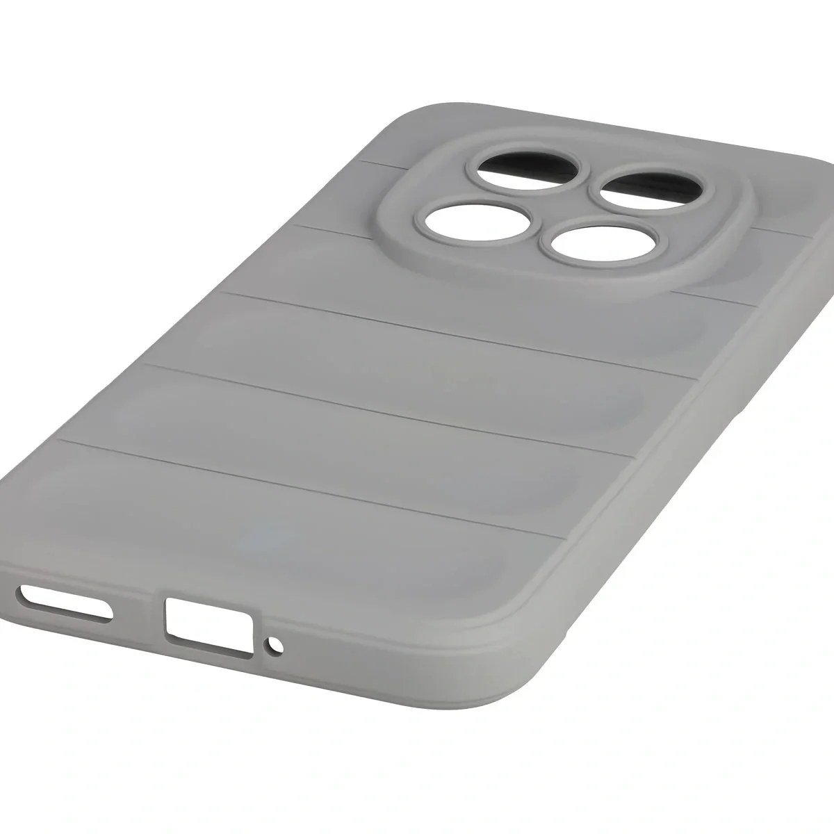 Robuste Handyhülle für Xiaomi Redmi Note 15 Pro Plus 5G / POCO M8 Pro 5G, Bizon Case Tur, Hellgrau - Image 4