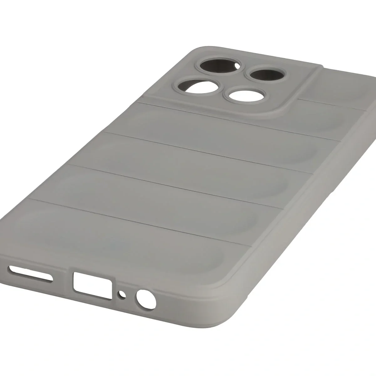 Robuste Handyhülle für Motorola Moto G57 Power / G67 Power, Bizon Case Tur, Hellgrau - Image 3