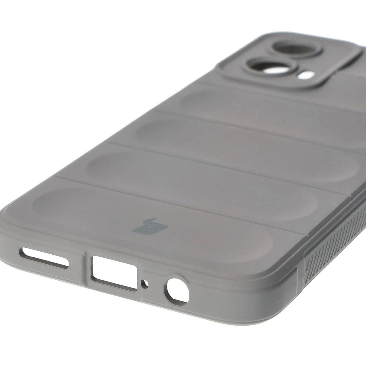 Robuste Schutzhülle für Motorola Moto G34 5G, Bizon Case Tur, Hellgrau - Image 2
