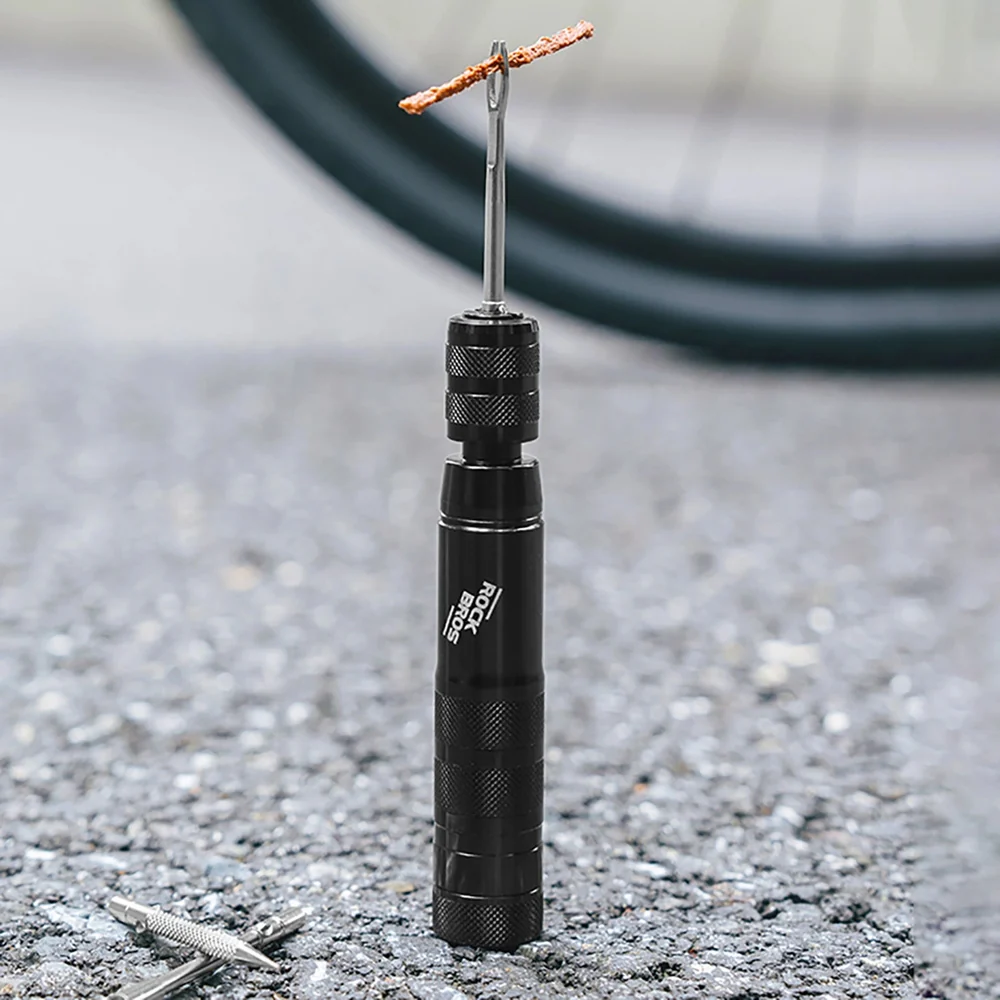 Rockbros Reifenreparaturset Tyre Repair Tool für schlauchlose Tubeless-Reifen, Schwarz - Image 5