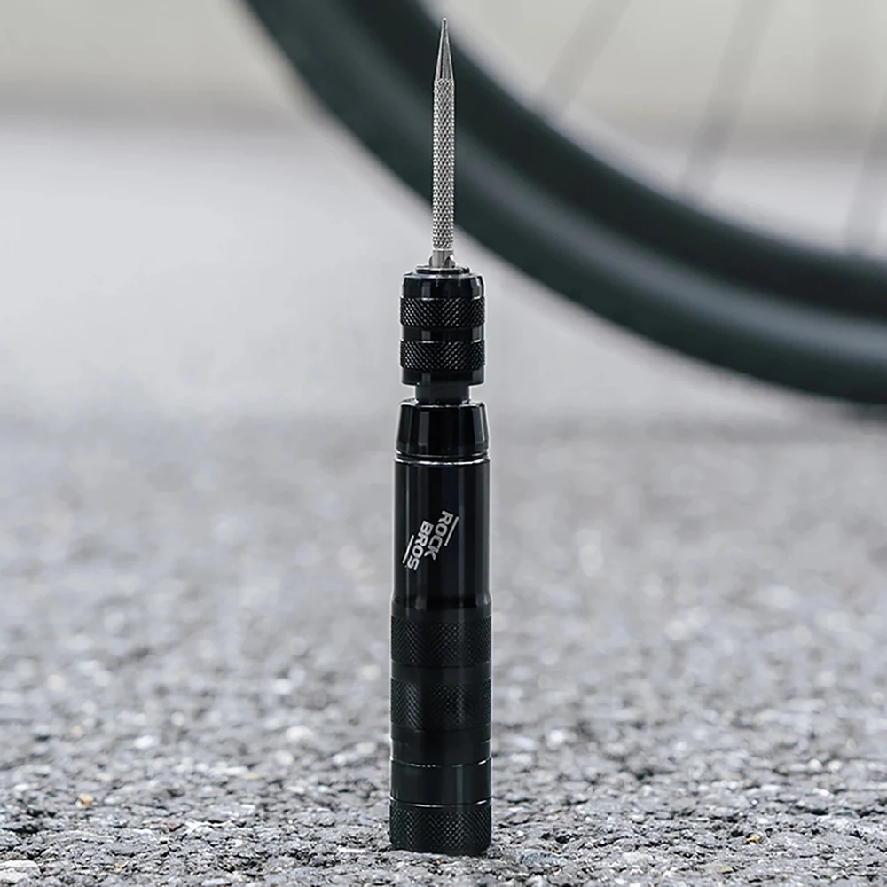 Rockbros Reifenreparaturset Tyre Repair Tool für schlauchlose Tubeless-Reifen, Schwarz - Image 8