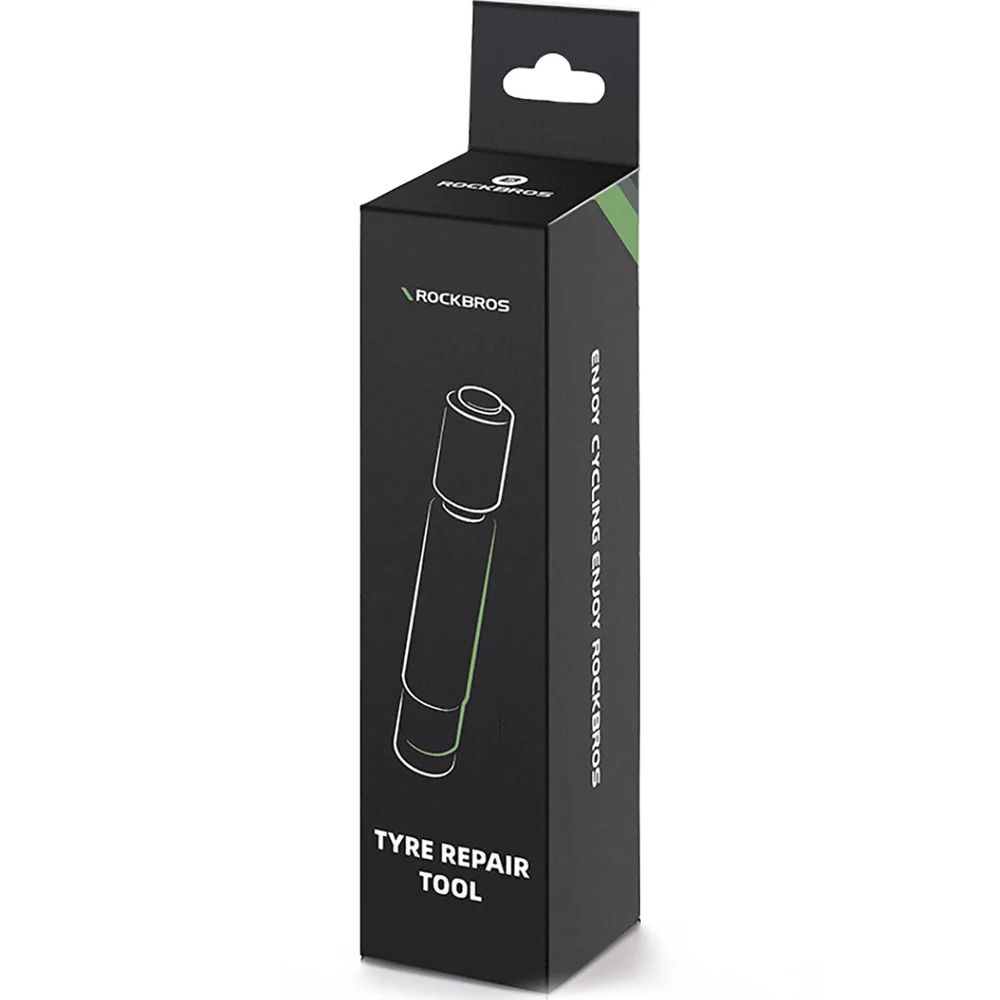 Rockbros Reifenreparaturset Tyre Repair Tool für schlauchlose Tubeless-Reifen, Schwarz - Image 9
