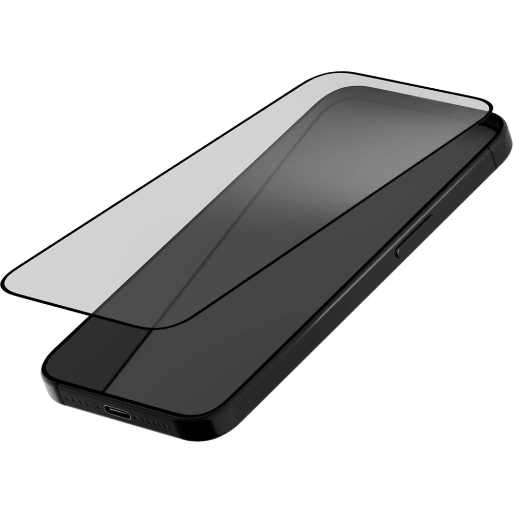 Saphirglas für iPhone 14 Pro, Hammer Glass Sapphire Superior, Schwarzer Rahmen - Image 9