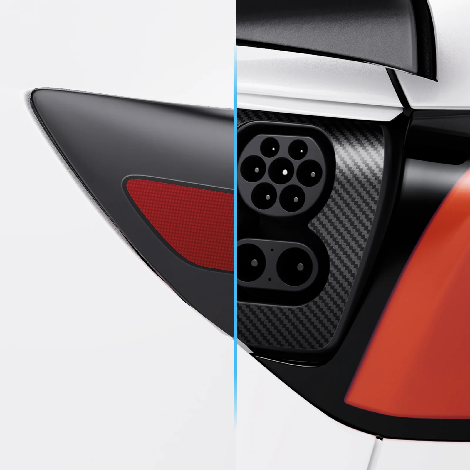 Satz Schutzfolien für den Ladeanschluss für Tesla Model 3/Y, Spigen Protective Film and Wrap Set for Charge Port - Image 14