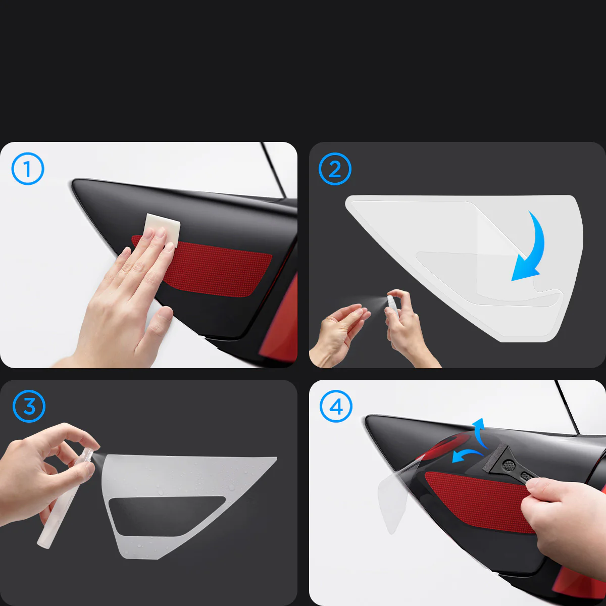 Satz Schutzfolien für den Ladeanschluss für Tesla Model 3/Y, Spigen Protective Film and Wrap Set for Charge Port - Image 18