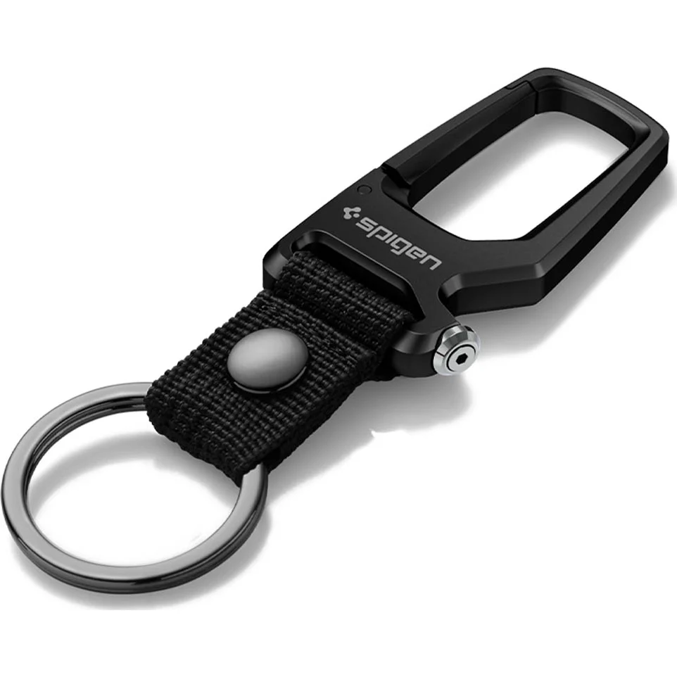 Schlüsselanhänger mit Karabiner und Flaschenöffner, Spigen Carabiner with KeyRing, Schwarz - Image 2