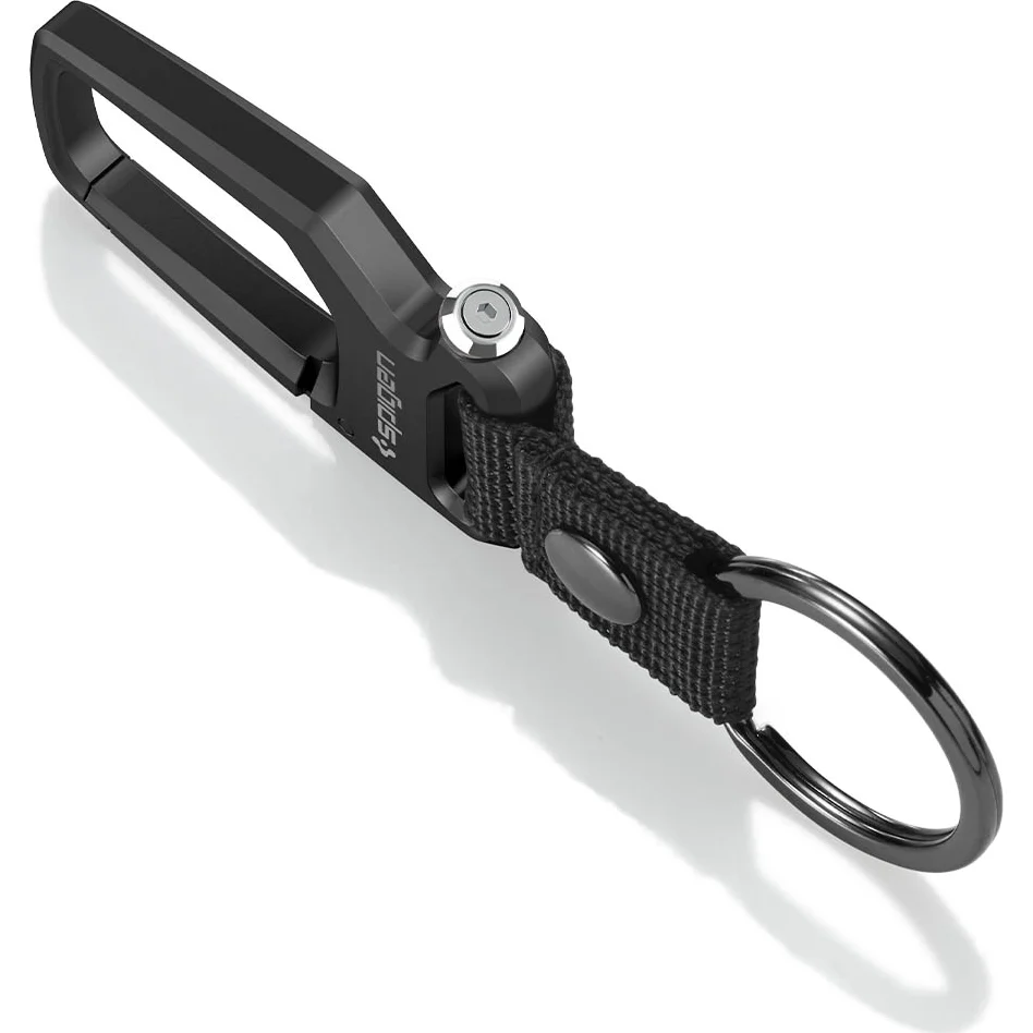 Schlüsselanhänger mit Karabiner und Flaschenöffner, Spigen Carabiner with KeyRing, Schwarz - Image 5