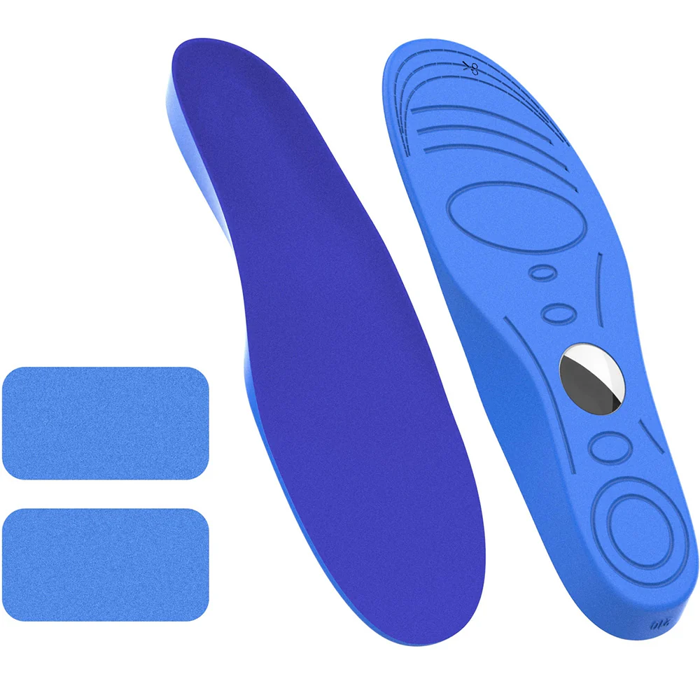 Schuheinlagen mit Hülle für Apple AirTag in der Größe 175–190 mm, Hurtel, Blau