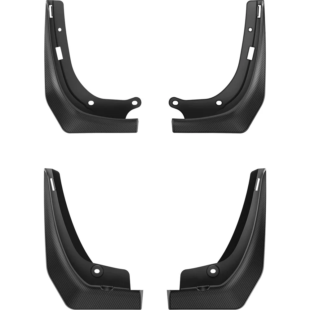 Schutzbleche, Kotflügel vorne und hinten für Tesla Model 3, Spigen Mud Flaps, Schwarz