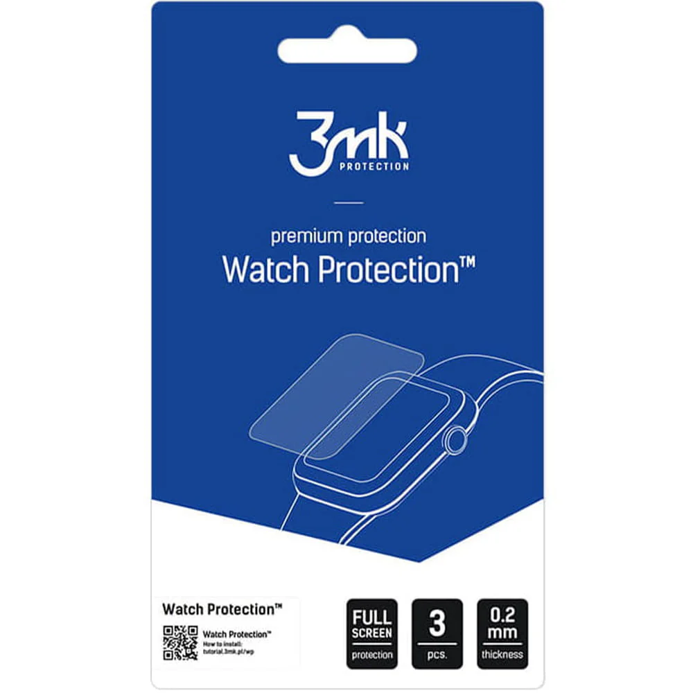Schutzfolie für Garmin Forerunner 970, 3mk Watch Protection ARC, 3 Stück - Image 3