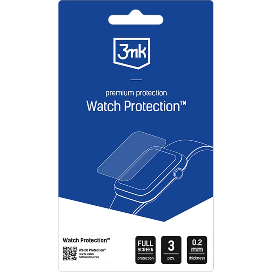 Schutzfolie für Garmin Vivoactive 6, 3mk Watch Protection ARC, 3 Stück - Image 3
