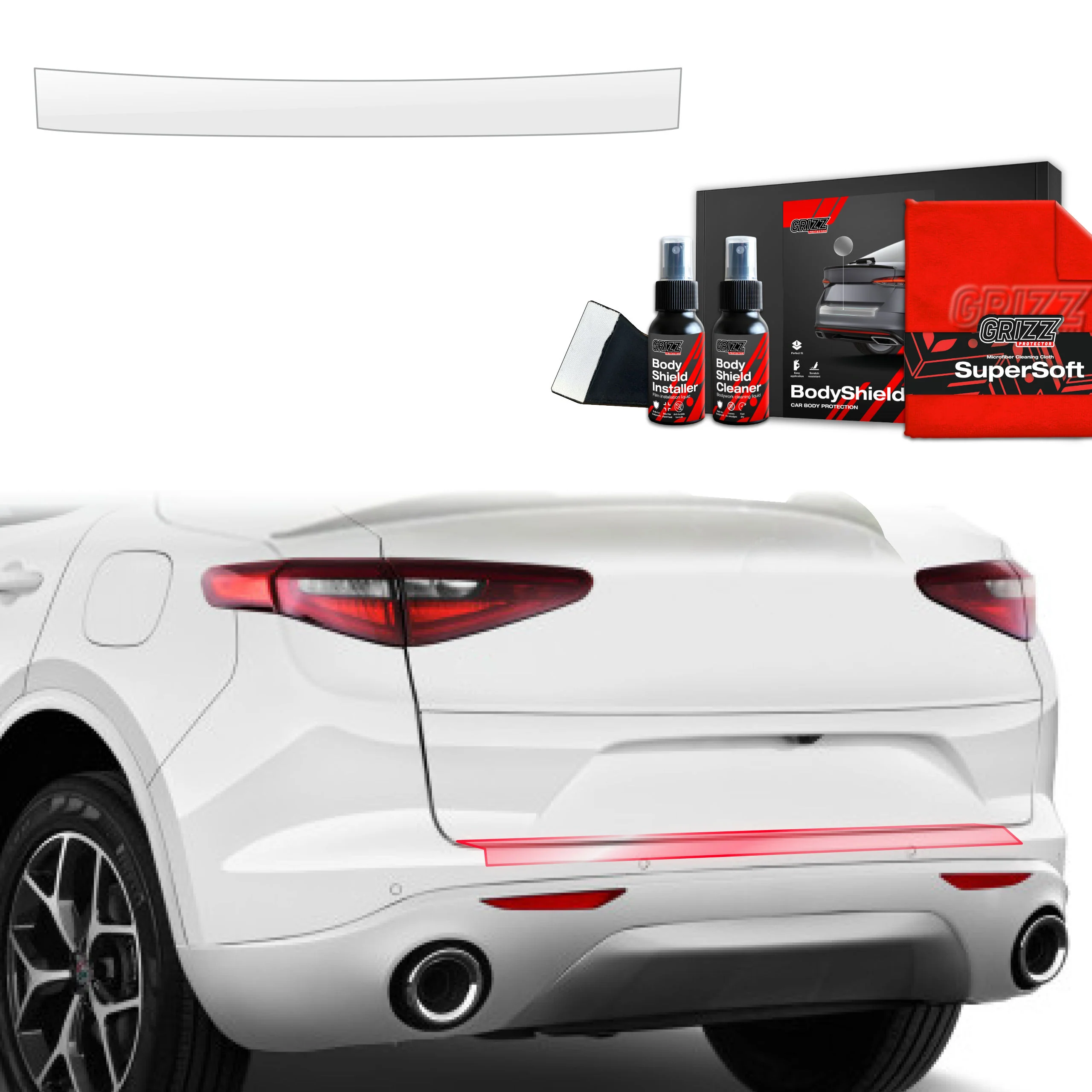 Schutzfolie Grizz Protector für Ladekante - Alfa Romeo Stelvio (2023-2025)