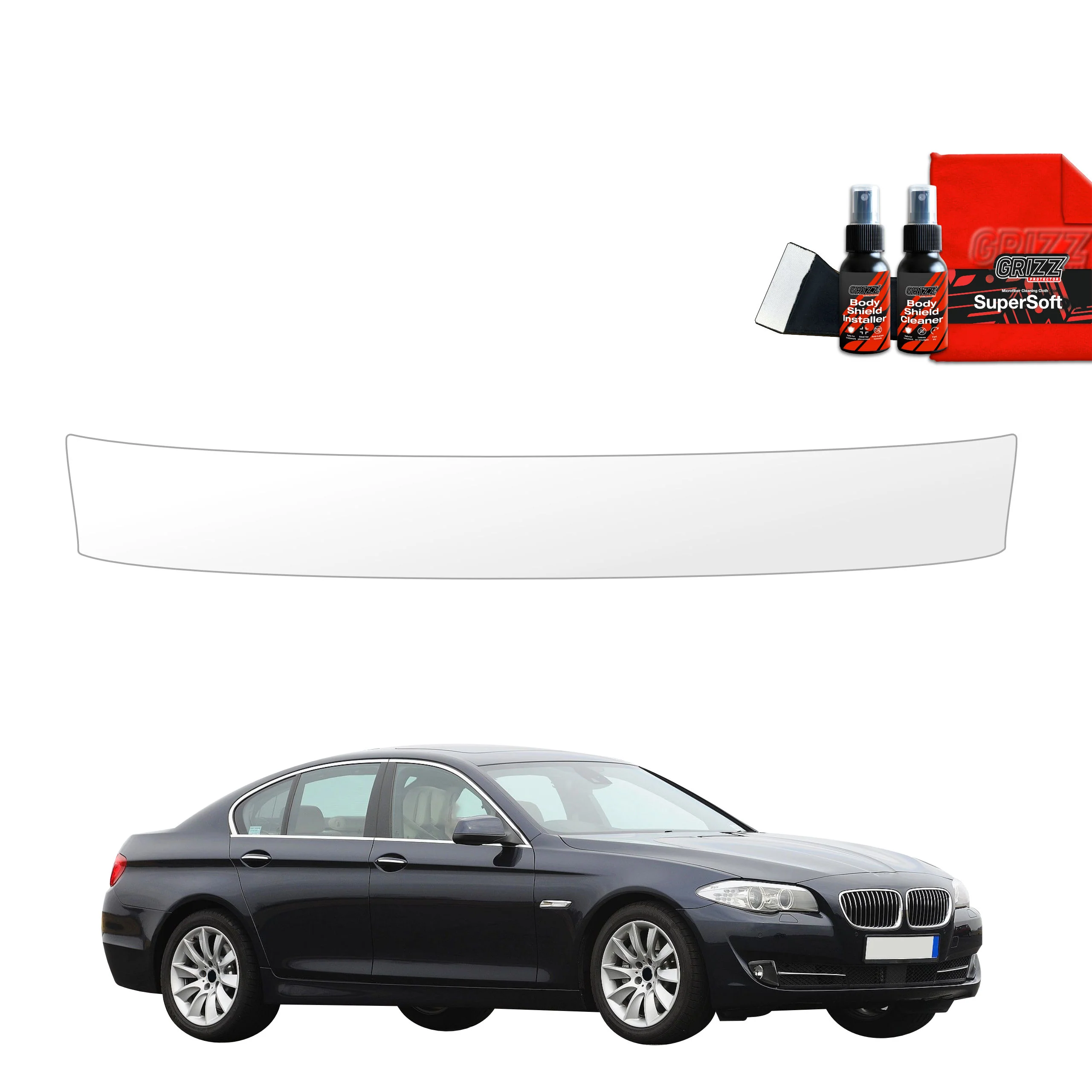 Schutzfolie Grizz Protector für Ladekante - BMW 5 F10 Sedan PreLCI (2010-2012)